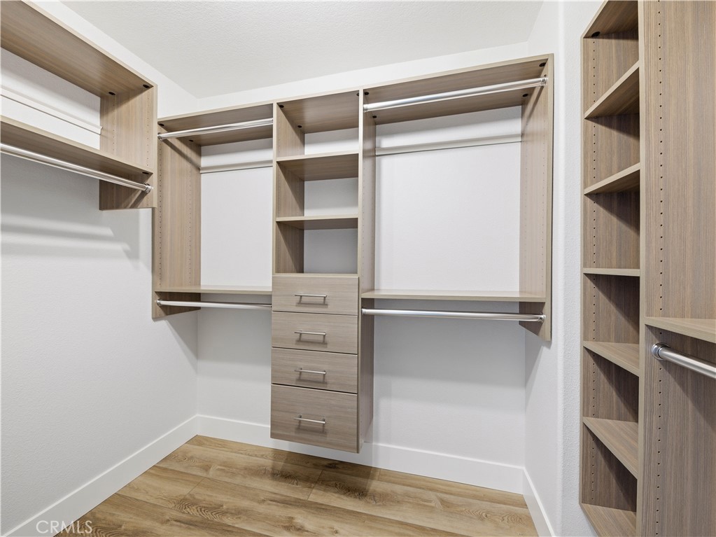 25710 Holiday, Unit C Stevenson Ranch, CA 91381 - Photo 14 of 29 Built-ins in master closet.