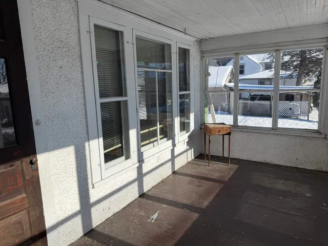 a view of front door