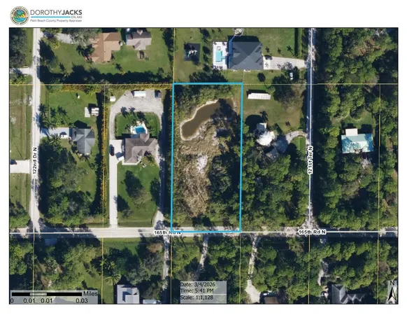 $425,000 | Lot F-99 Lot F-99 W 165th Road, Jupiter, FL 33478