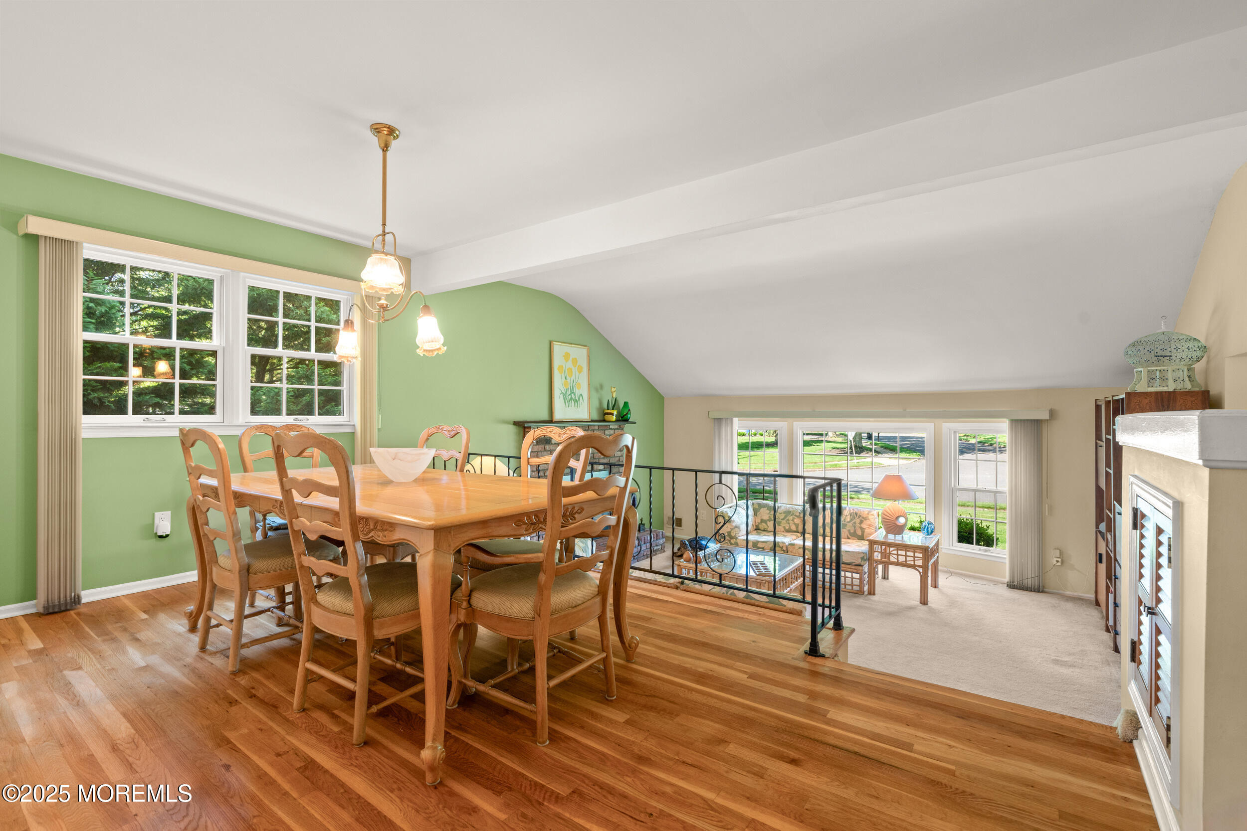 4 Hamilton Hill Road Lincroft, NJ 07738 - Photo 14 of 44 a view of a dining room with furniture window and wooden floor