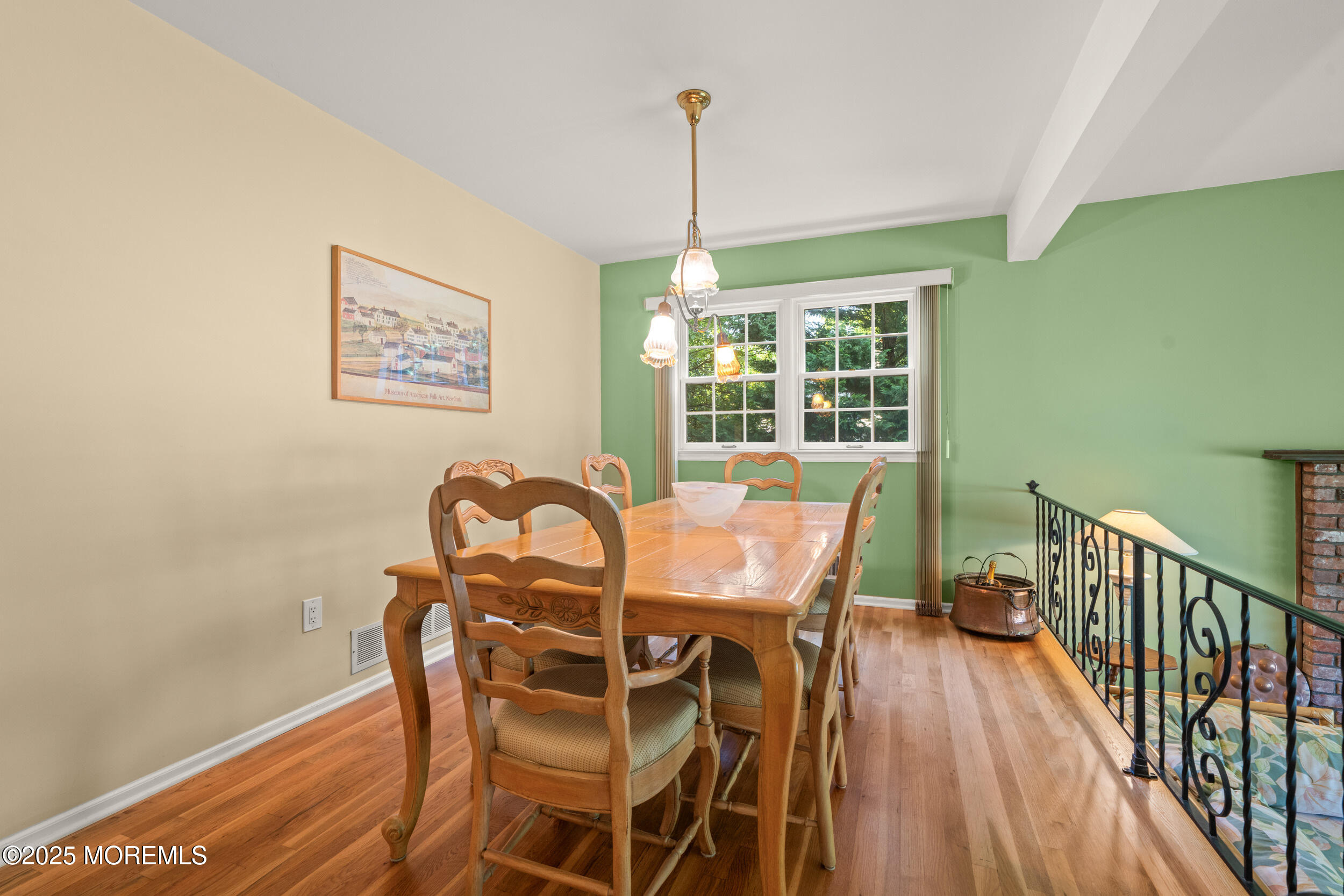 4 Hamilton Hill Road Lincroft, NJ 07738 - Photo 16 of 44 a dining room with furniture window entryway and wooden floor