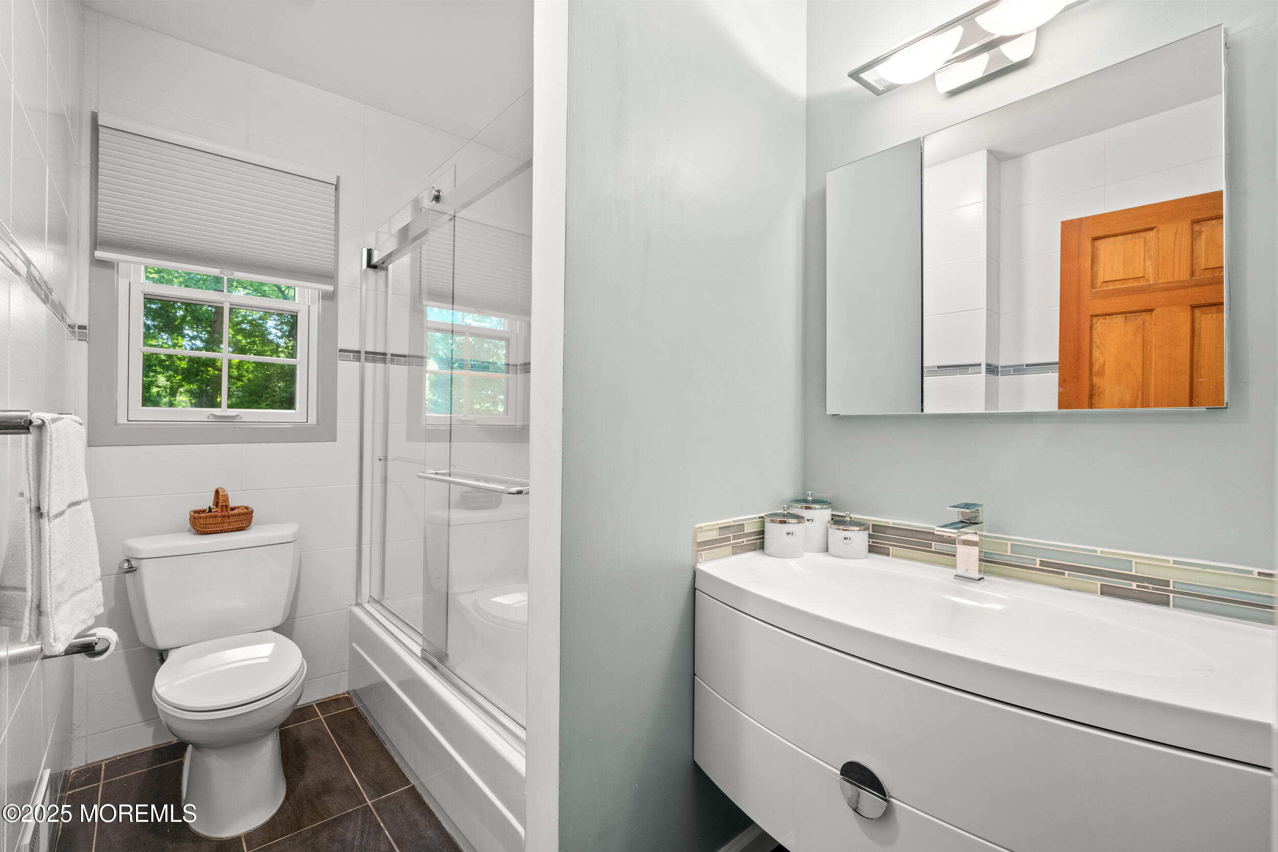4 Hamilton Hill Road Lincroft, NJ 07738 - Photo 21 of 44 a bathroom with a sink toilet and shower