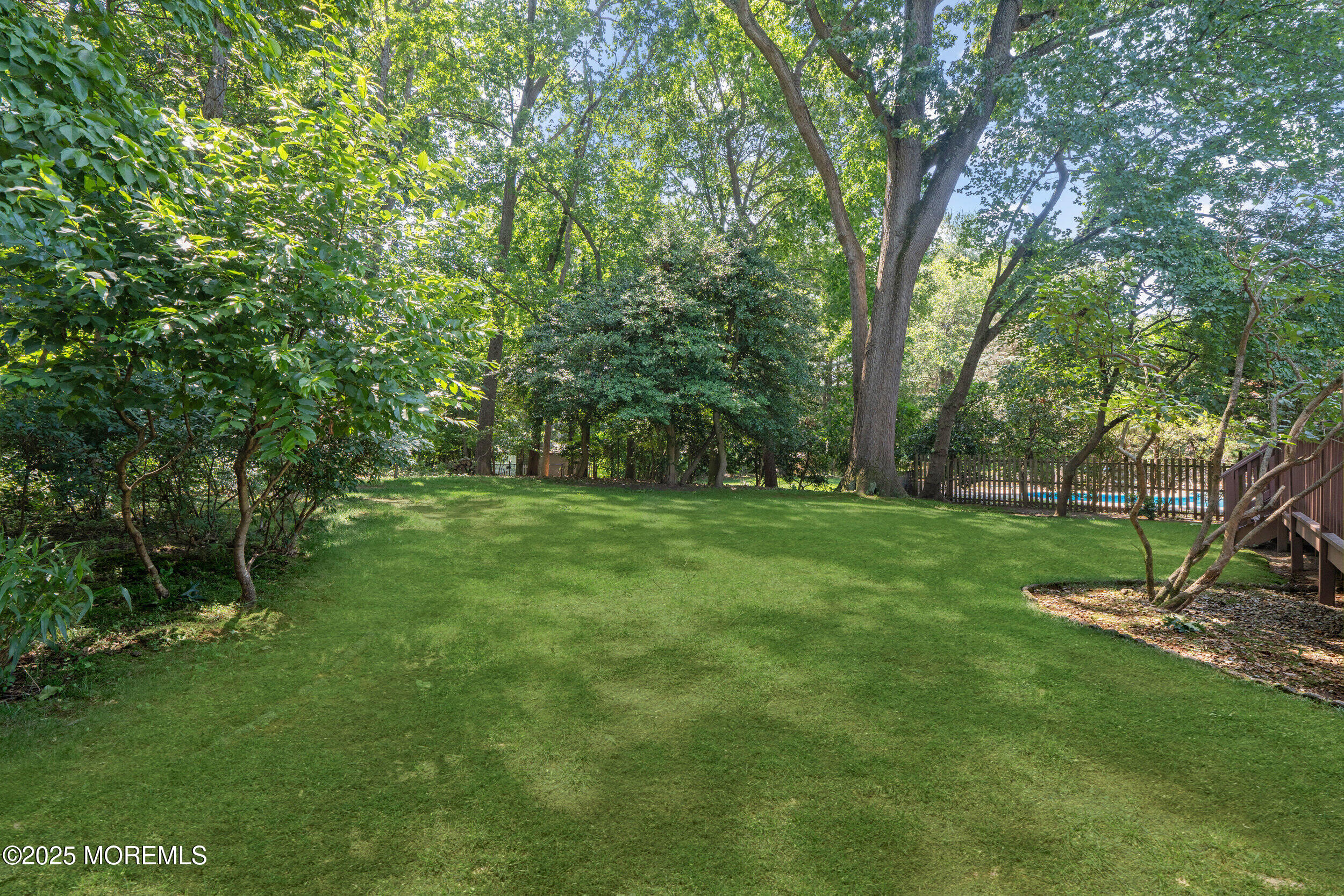 4 Hamilton Hill Road Lincroft, NJ 07738 - Photo 34 of 44 a view of green field with trees in the background