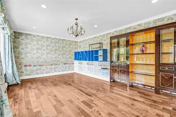 a view of a city with mountains in the background