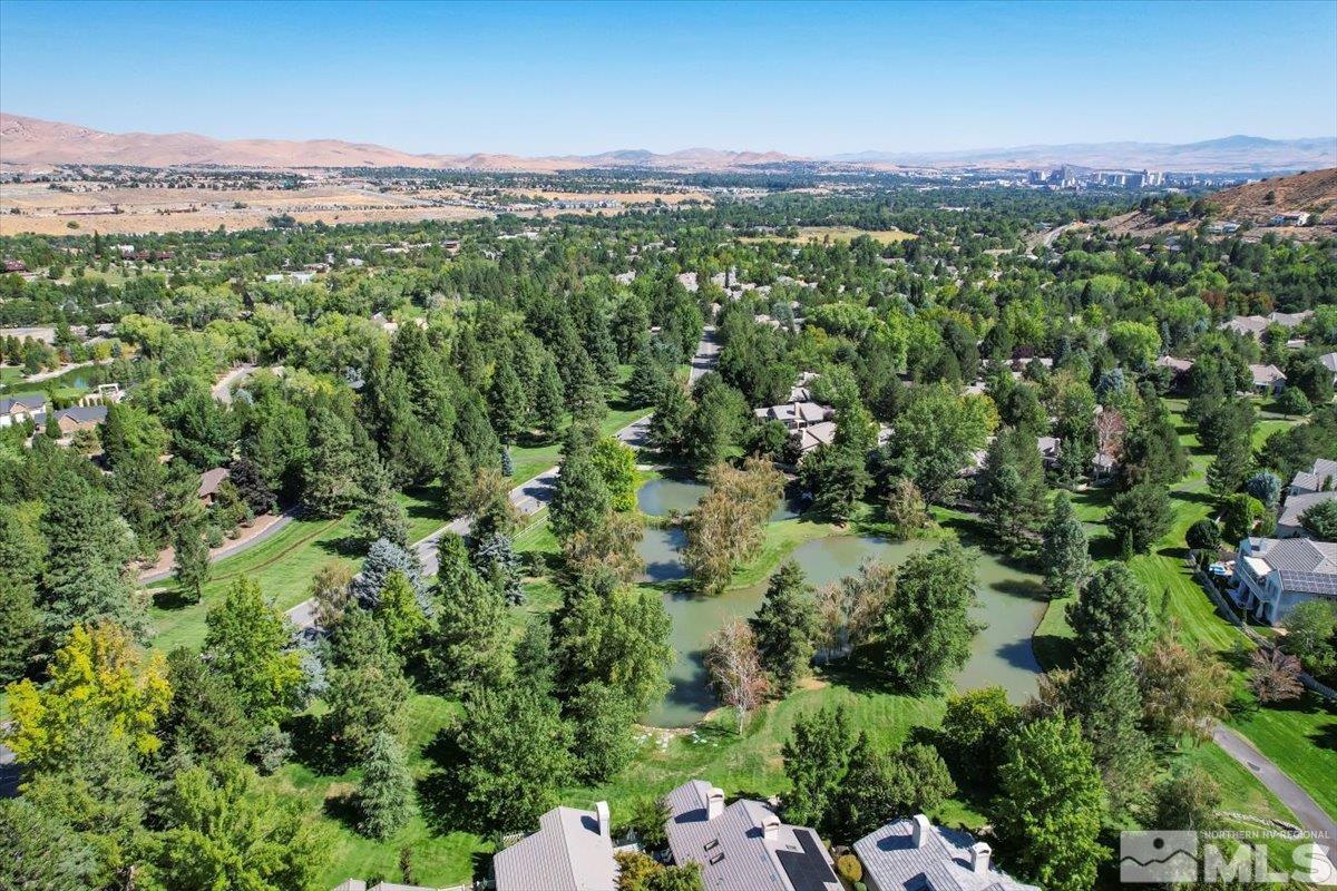 1730 Hunter Creek Road Reno, NV 89519 - Photo 38 of 39 an aerial view of a forest with houses