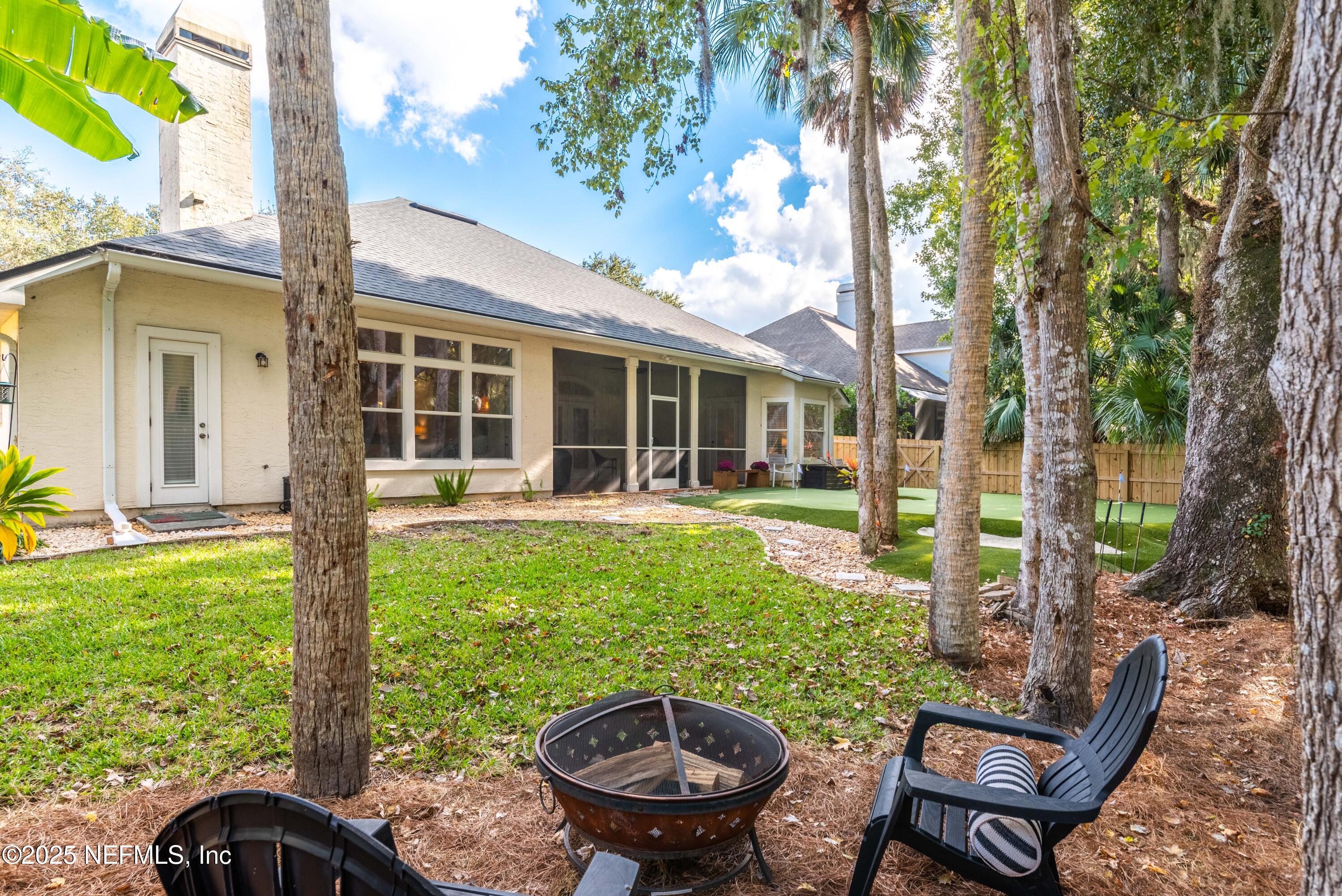 152 Bear Pen Road Ponte Vedra Beach, FL 32082 - Photo 31 of 47 Large back yard