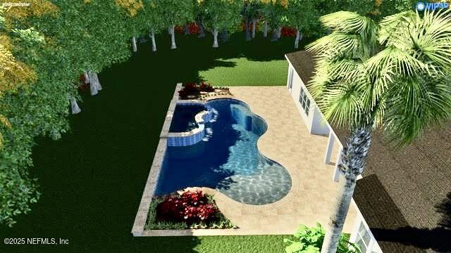 152 Bear Pen Road Ponte Vedra Beach, FL 32082 - Photo 33 of 47 virtual pool rendering