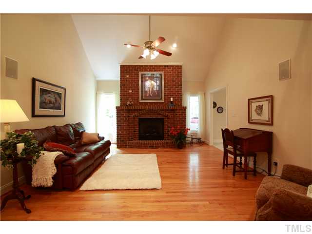 2105 Lovdal Drive Raleigh, NC 27613 - Photo 5 of 25 Soaring ceilings!
