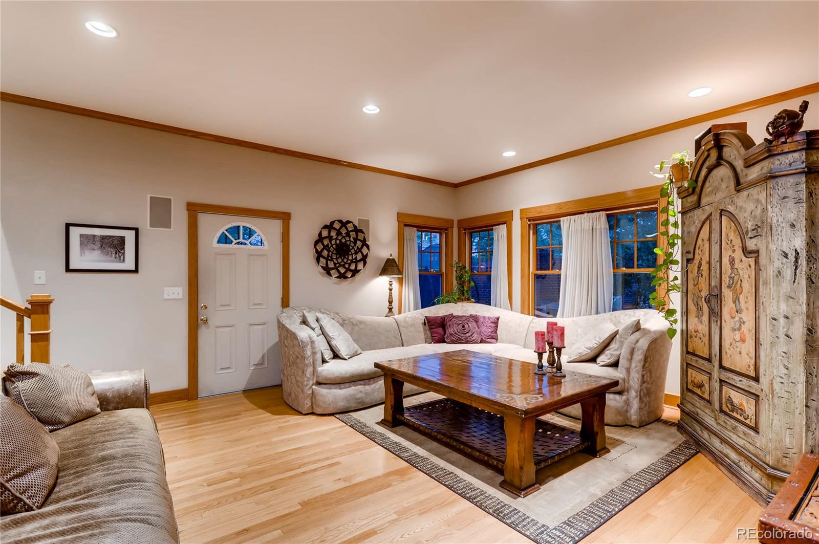 626 Fillmore Street Denver, CO 80206 - Photo 14 of 31 a living room with furniture
