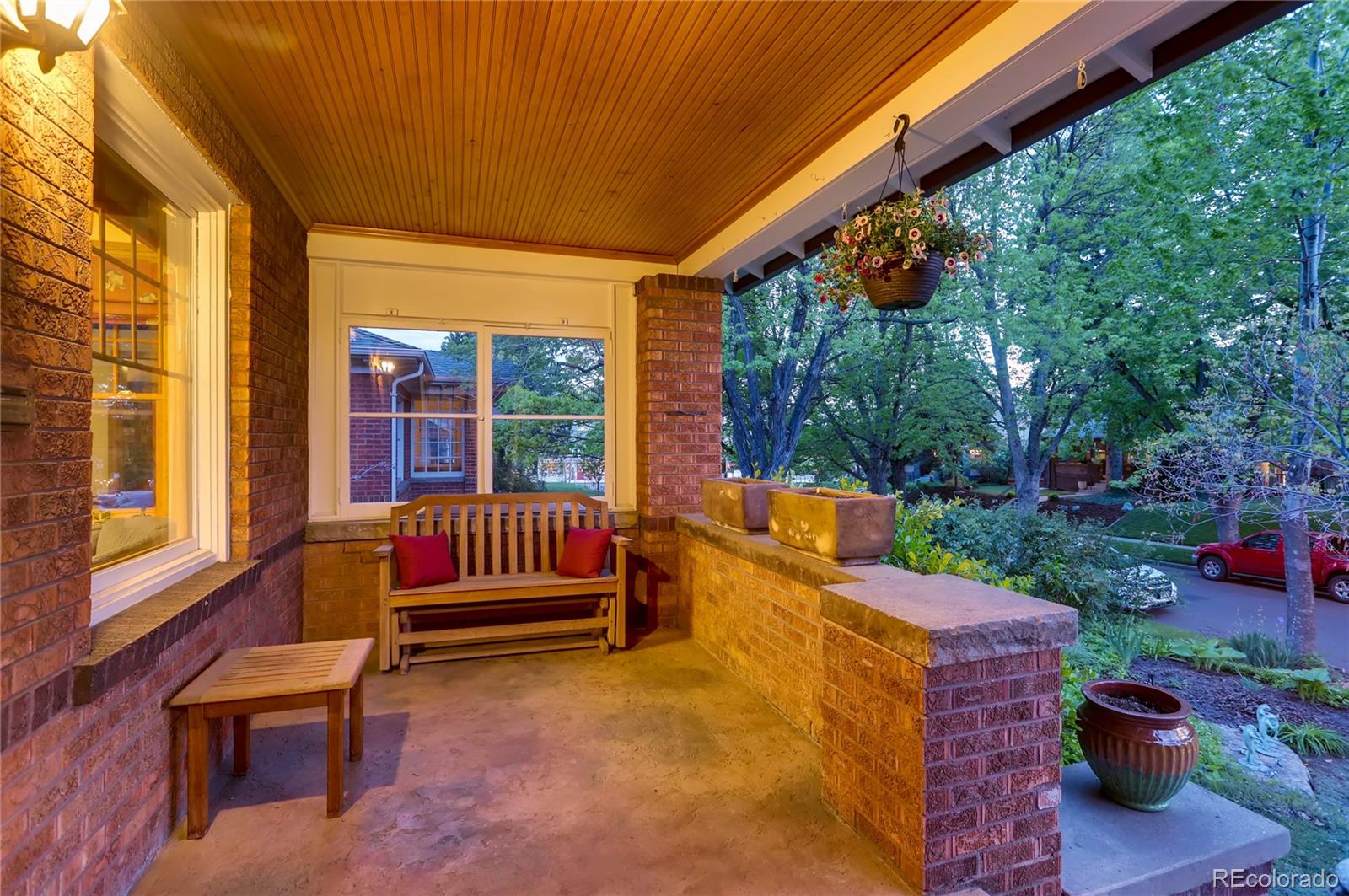 626 Fillmore Street Denver, CO 80206 - Photo 4 of 31 a garden view with a seating space