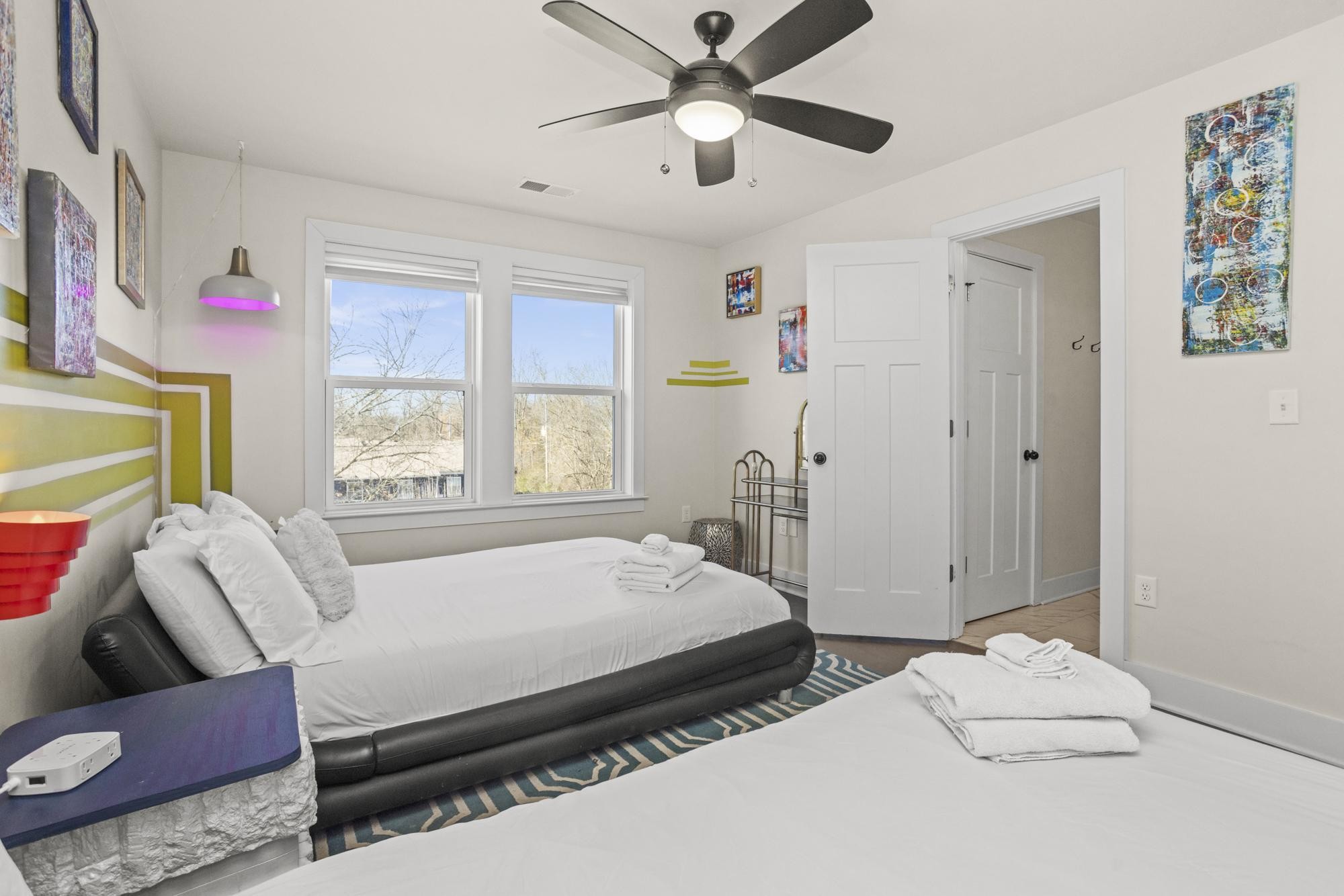 450 Glastonbury Road, Unit 3 Nashville, TN 37217 - Photo 19 of 43 a bedroom with bed and window