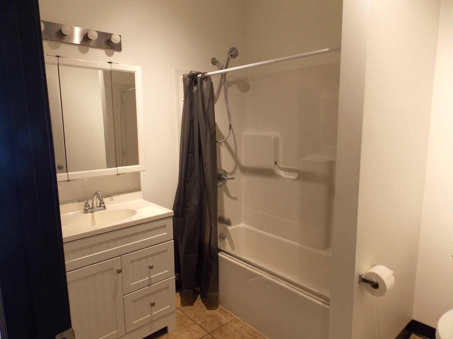 303 West Poplar Street Odin, IL 62870 - Photo 12 of 20 a bathroom with a shower and a sink