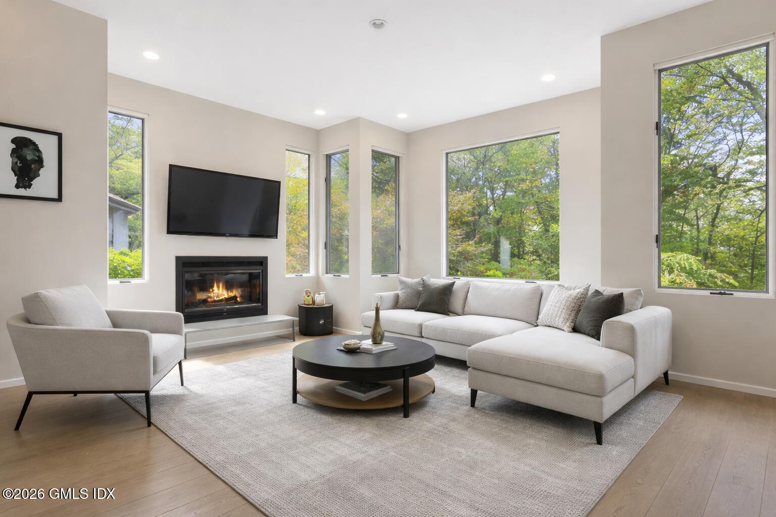 43 Sterling Road South Greenwich, CT 06831 - Photo 10 of 34 Family Room with Fireplace