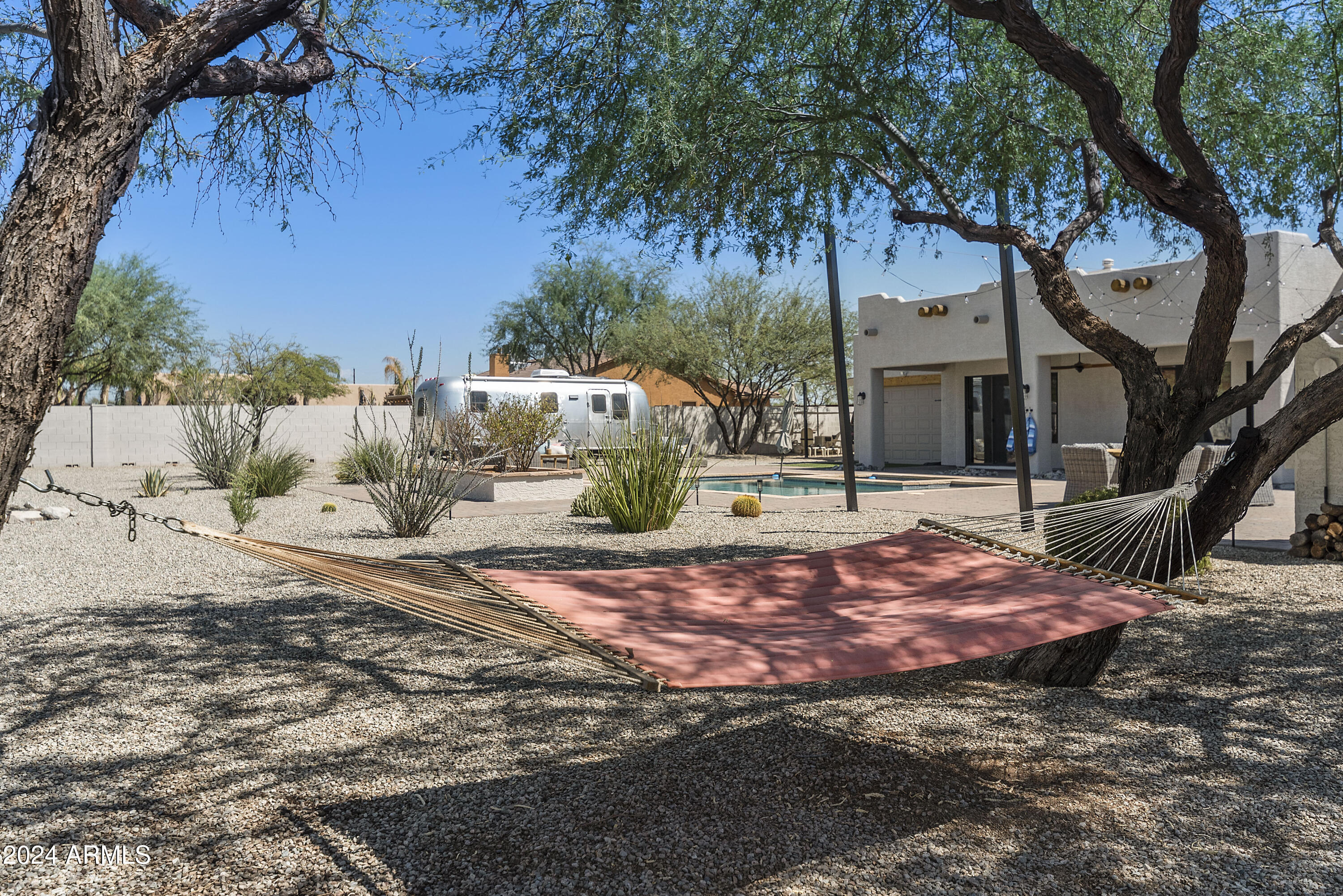 2540 West Tanya Road Phoenix, AZ 85086 - Photo 36 of 42 Backyard hammock