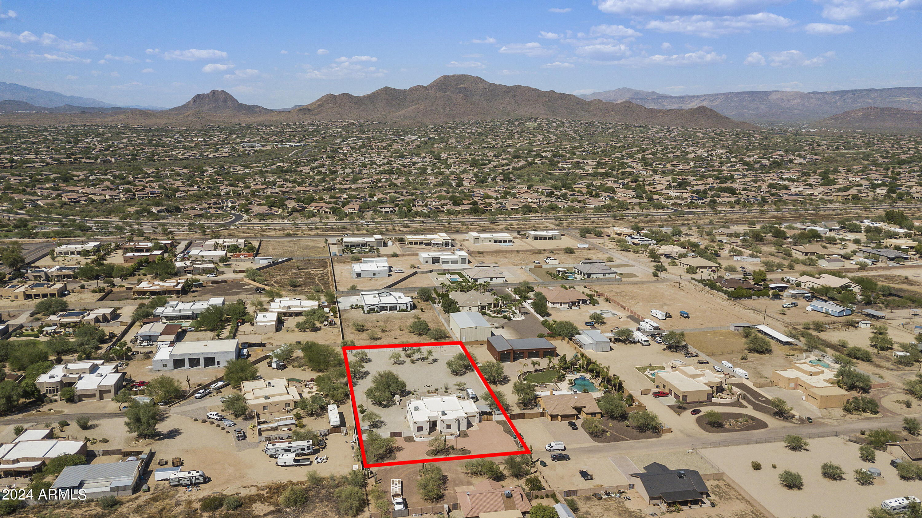 2540 West Tanya Road Phoenix, AZ 85086 - Photo 39 of 42 Property aerial