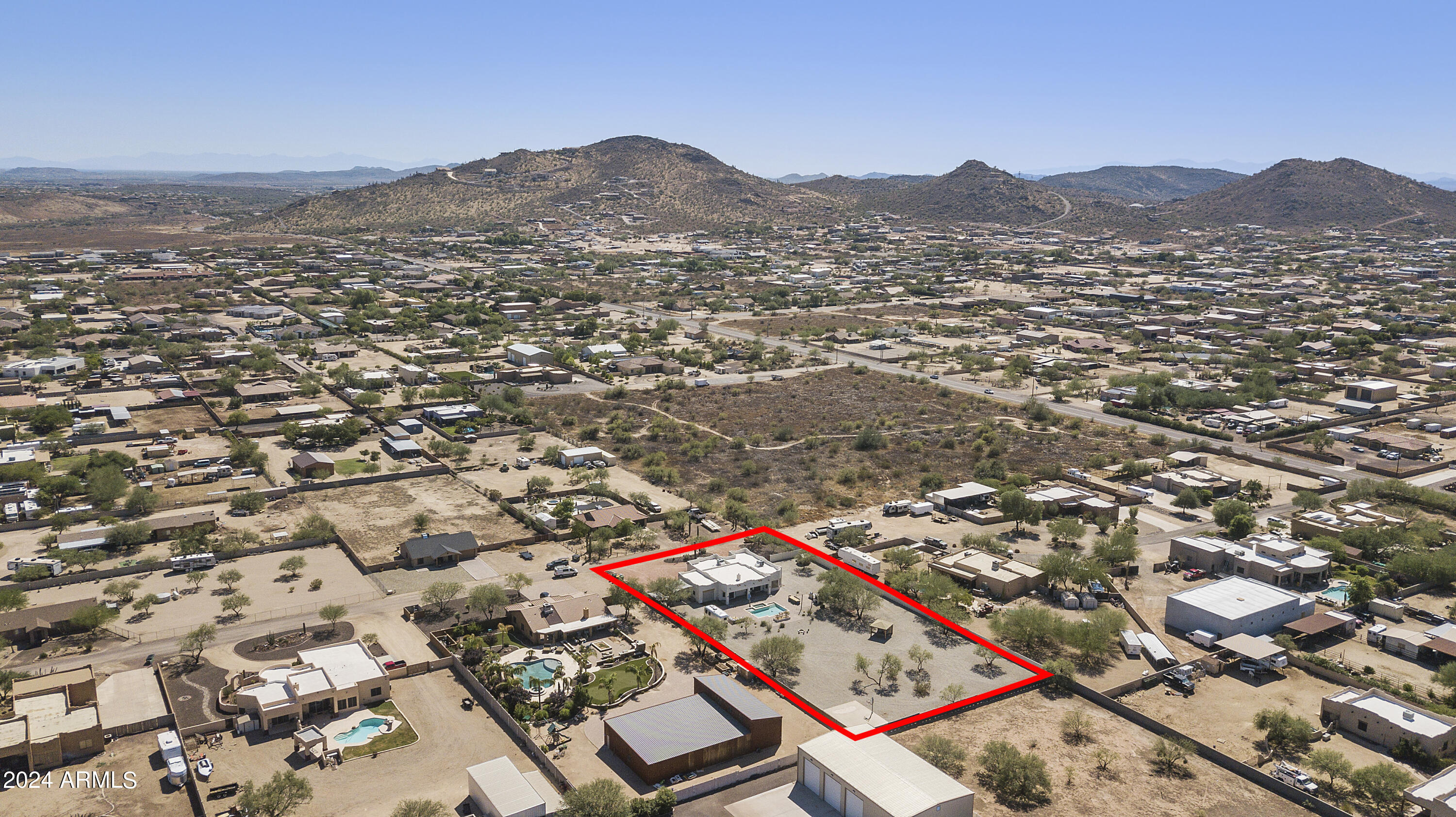 2540 West Tanya Road Phoenix, AZ 85086 - Photo 40 of 42 Property aerial