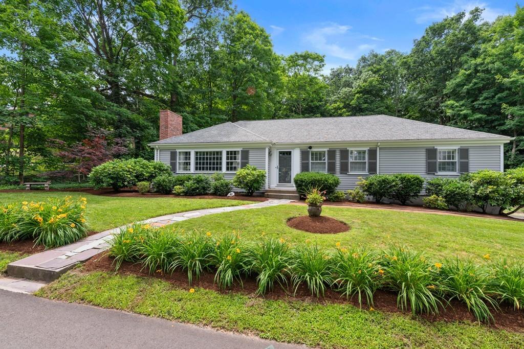 20 Cliff Road Wellesley, MA 02481 - Photo 21 of 21 a front view of a house with yard and green space