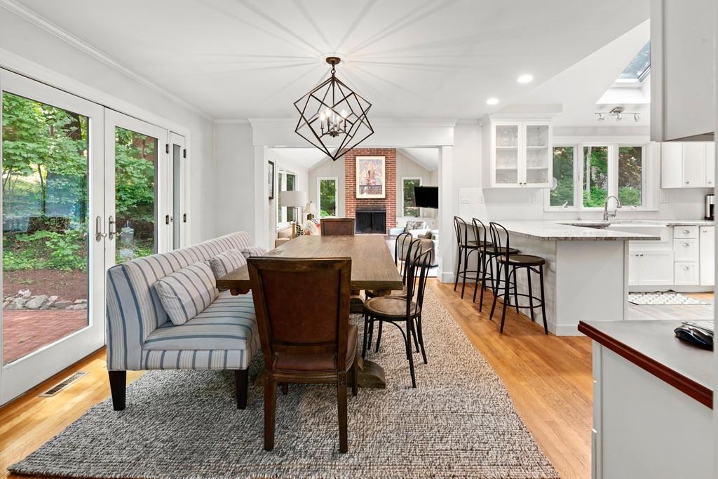 20 Cliff Road Wellesley, MA 02481 - Photo 3 of 21 a view of a dining room with furniture window and outside view