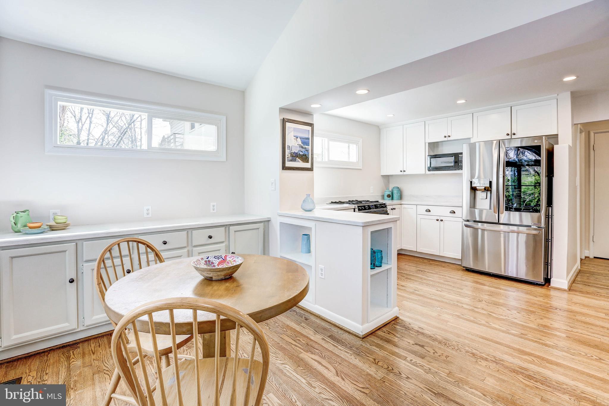 1015 Woodside Parkway Silver Spring, MD 20910 - Photo 22 of 60 Breakfast nook and open concept kitchen.