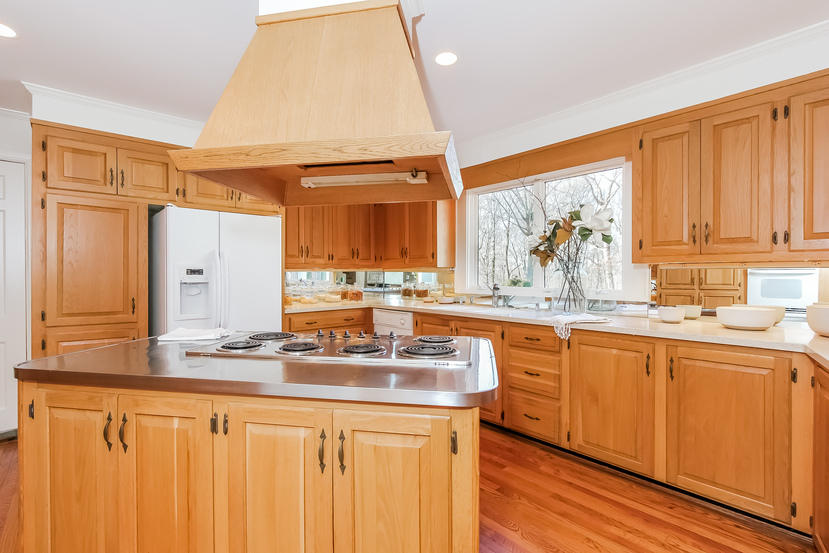 40 Allwood Road Darien, CT 06820 - Photo 21 of 50 a kitchen with stainless steel appliances granite countertop a sink stove and cabinets