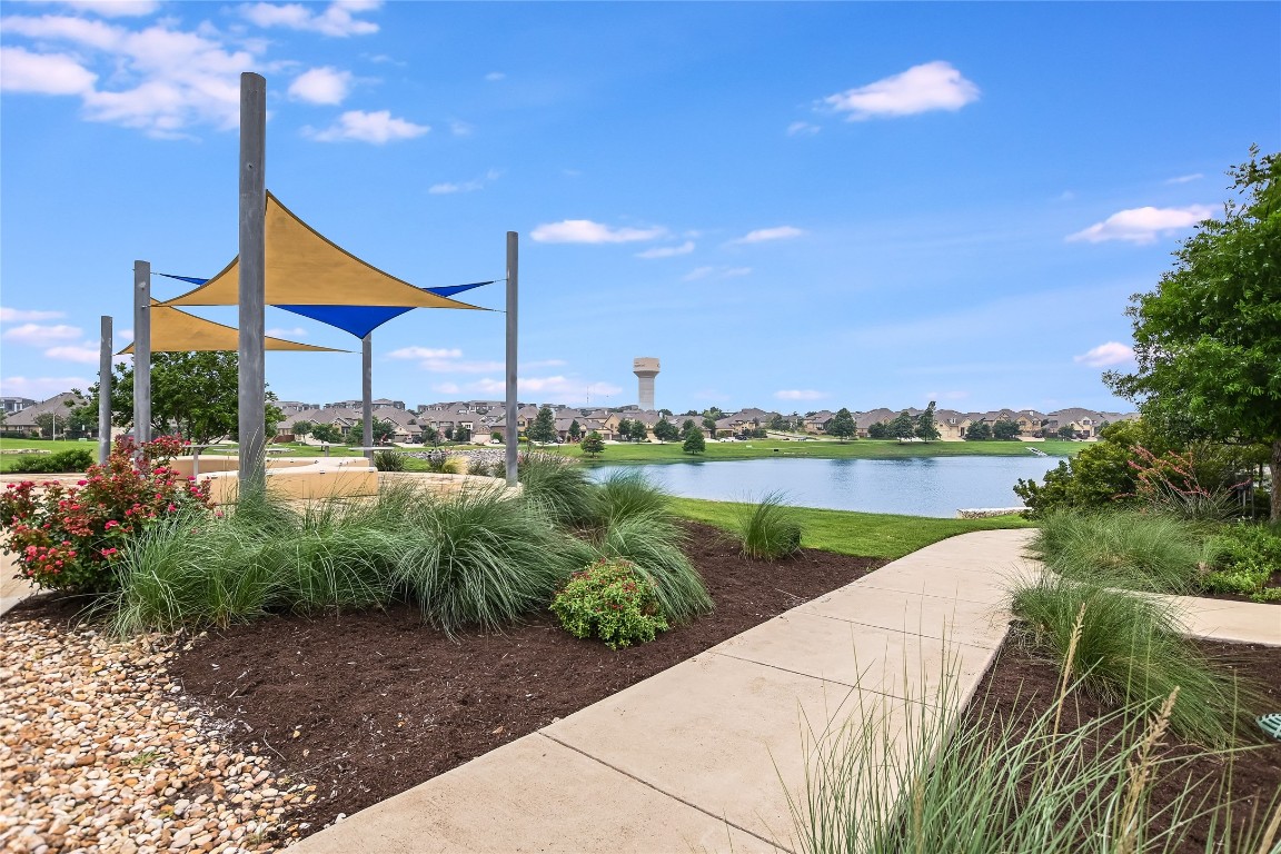 416 Cherokee Rose Circle Georgetown, TX 78626 - Photo 29 of 36 a view of lake
