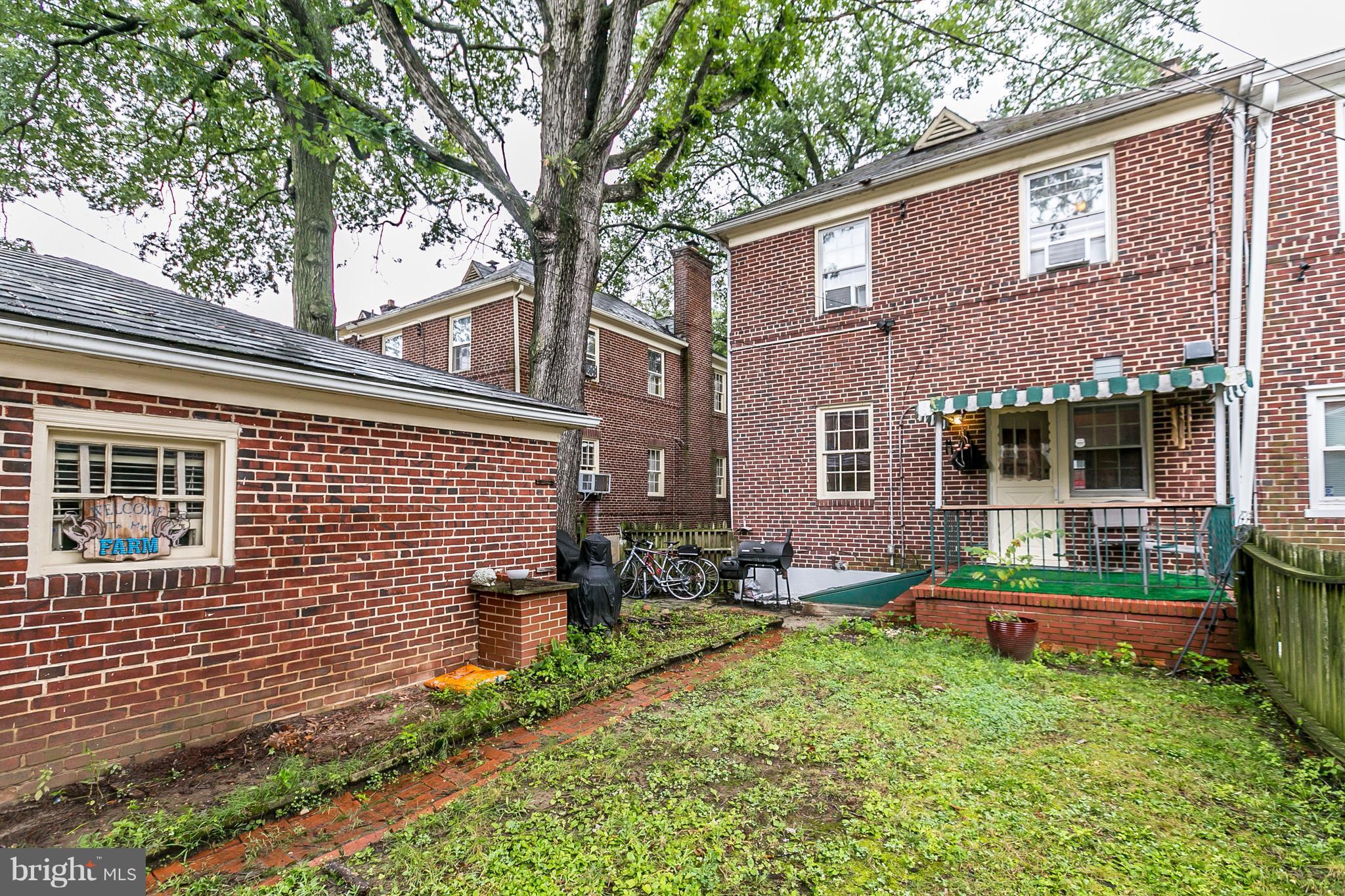 1508 Shadyside Road Baltimore, MD 21218 - Photo 27 of 28 Rear yard and porch off of kitchen