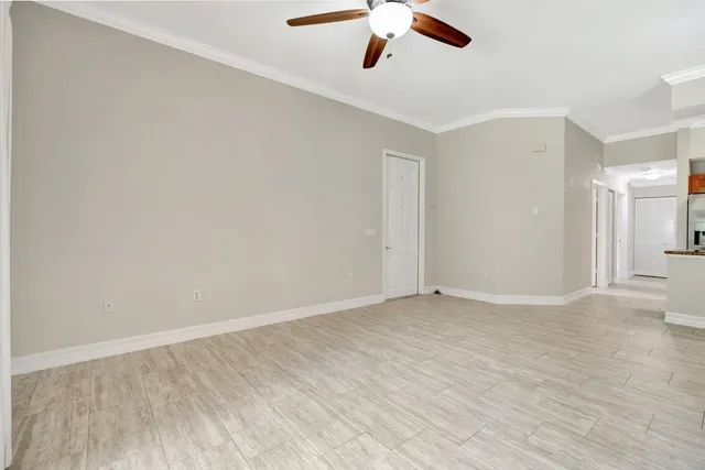 wooden floor in an empty room