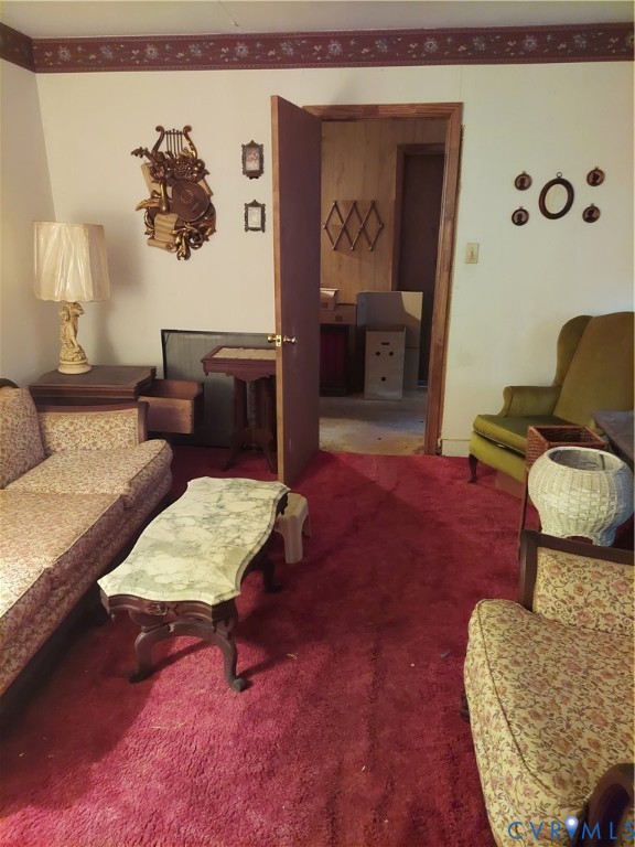 14511 Arwood Road Disputanta, VA 23842 - Photo 4 of 15 a living room with furniture and wooden floor