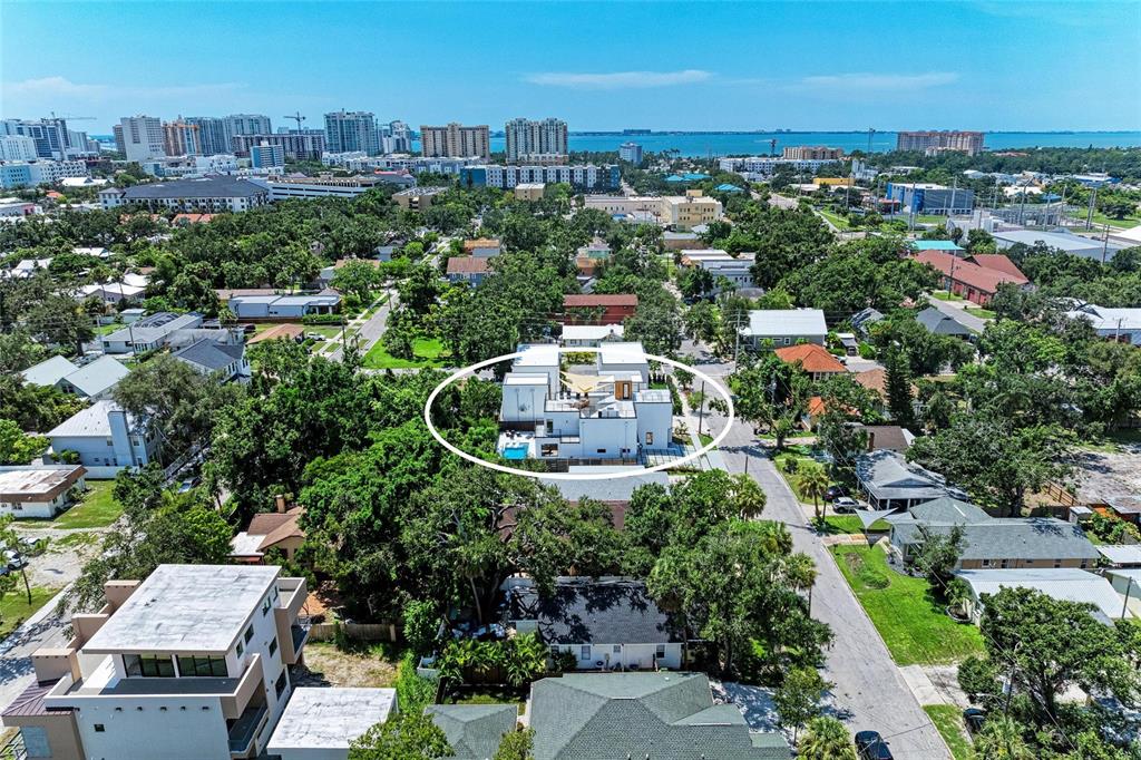 1716 9th Street Sarasota, FL 34236 - Photo 3 of 88 an aerial view of multiple house