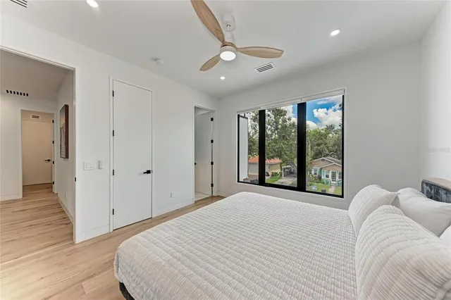 a view of a city and a lake view