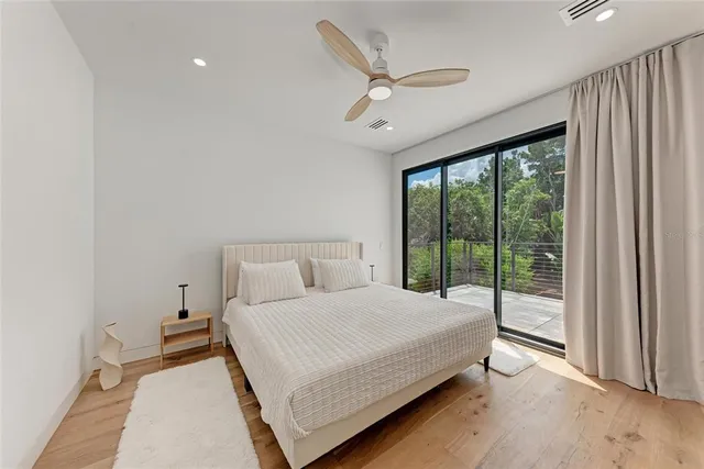 a view of a chairs and tables in patio