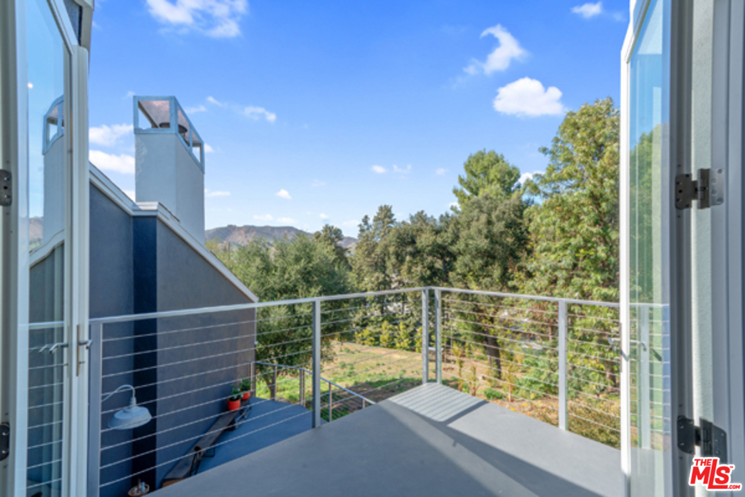1580 Las Virgenes Road Calabasas, CA 91302 - Photo 23 of 51 a view of a balcony