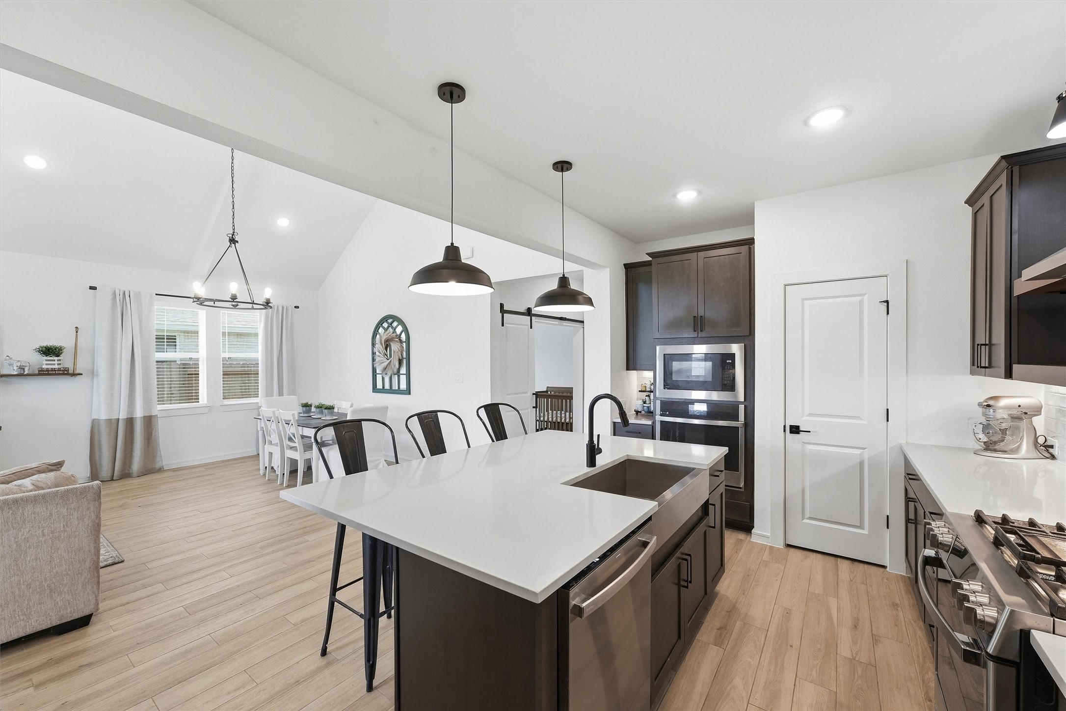 1160 Imperial Ranch Way Dayton, TX 77535 - Photo 15 of 45 Room for larger table in Dining Area
