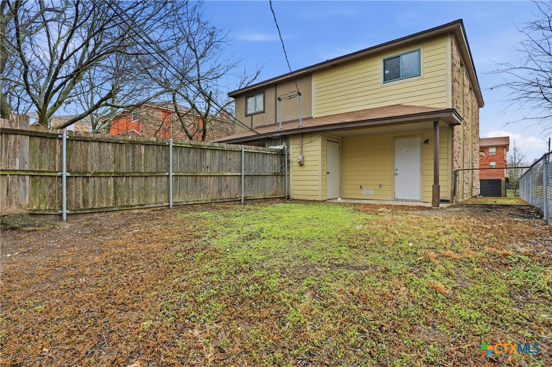 922 North 7th Street Copperas Cove, TX 76522 - Photo 23 of 26 a view of a house with a backyard
