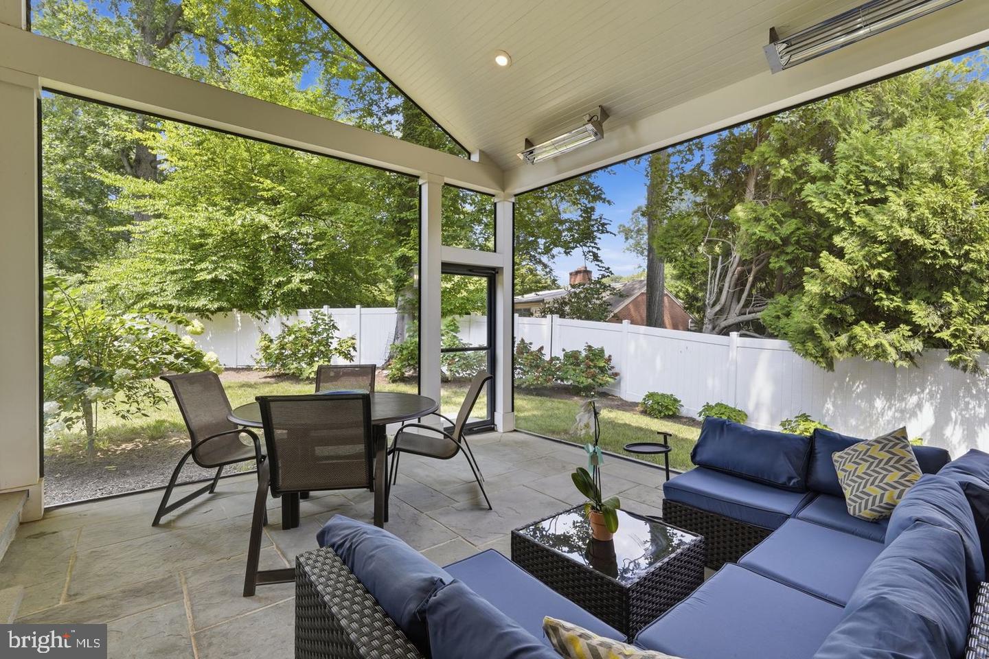 5644 Bent Branch Road Bethesda, MD 20816 - Photo 10 of 35 Serene sunlit patio retreat.