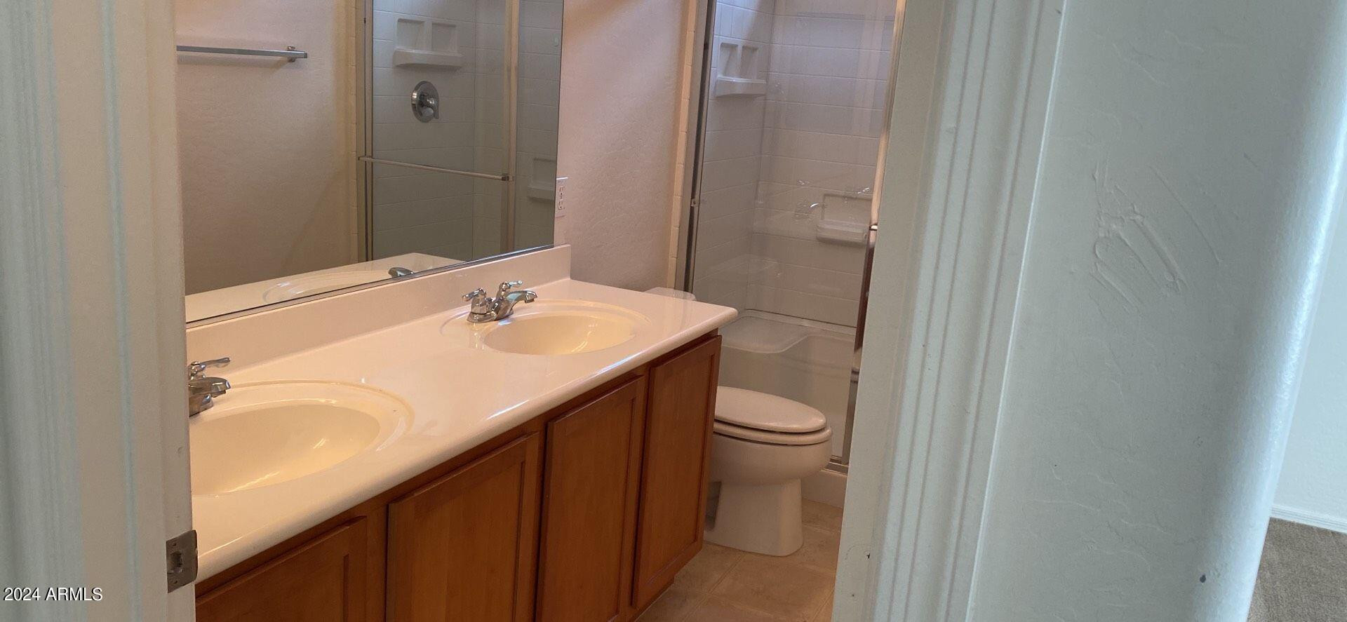 5257 West Shumway Farm Road Laveen, AZ 85339 - Photo 10 of 13 a bathroom with a sink a toilet and shower