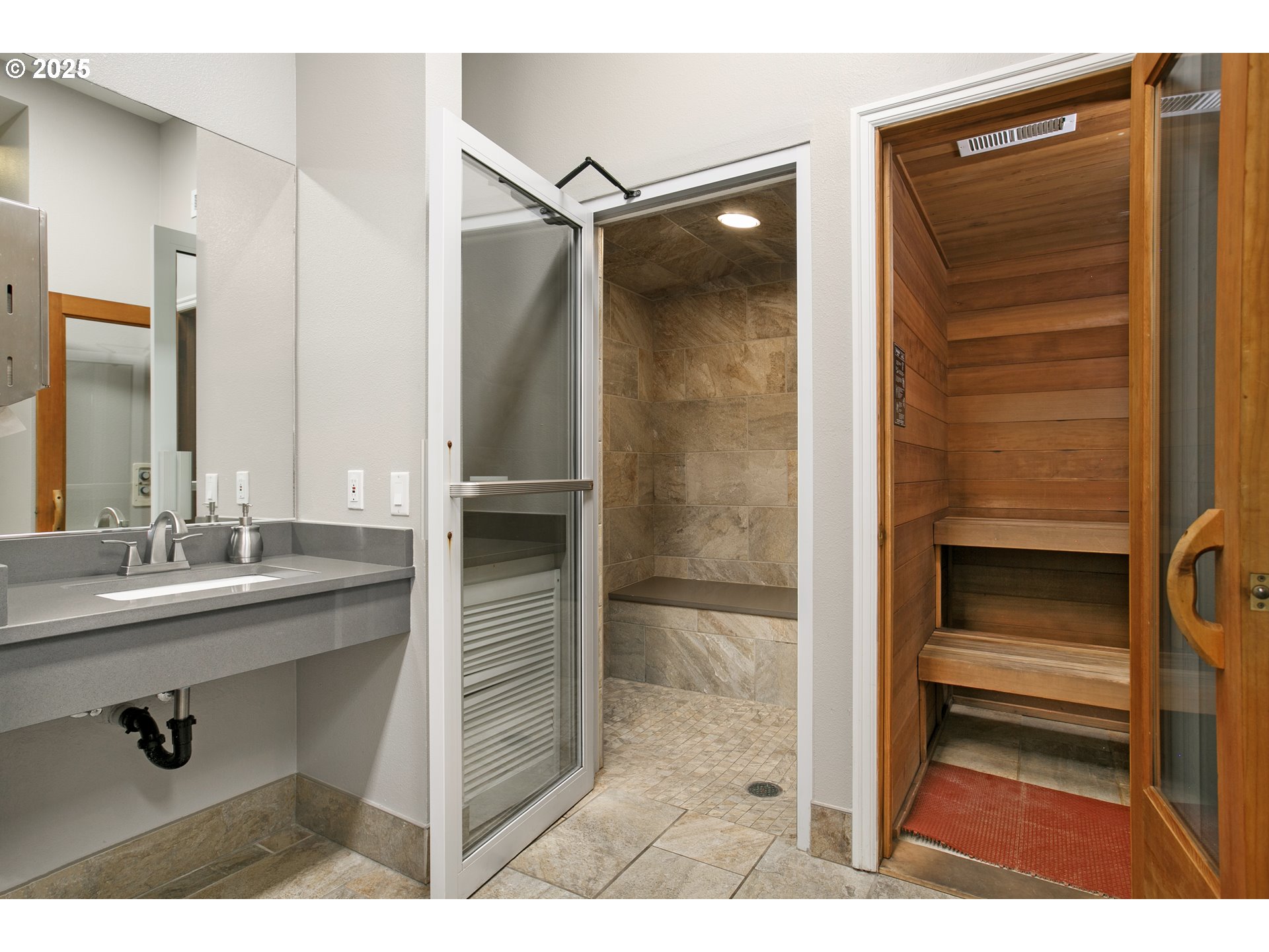 160 Southwest 59th Street South Beach, OR 97366 - Photo 43 of 45 a bathroom with a sink and mirror