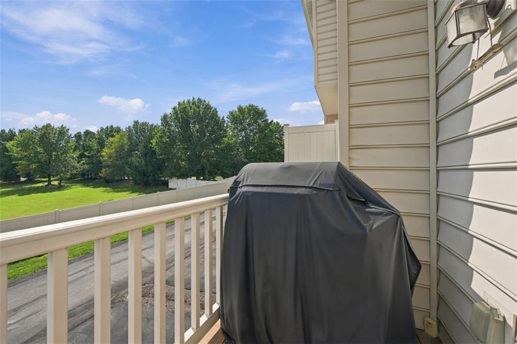 141 Lewisham Road Cranberry Township, PA 16066 - Photo 22 of 50 A balcony with a view. It doesn't get much better than this. Private views are hard to come by with townhouses.