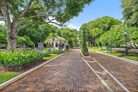 a park view with a garden
