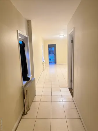 a view of hallway with stairs