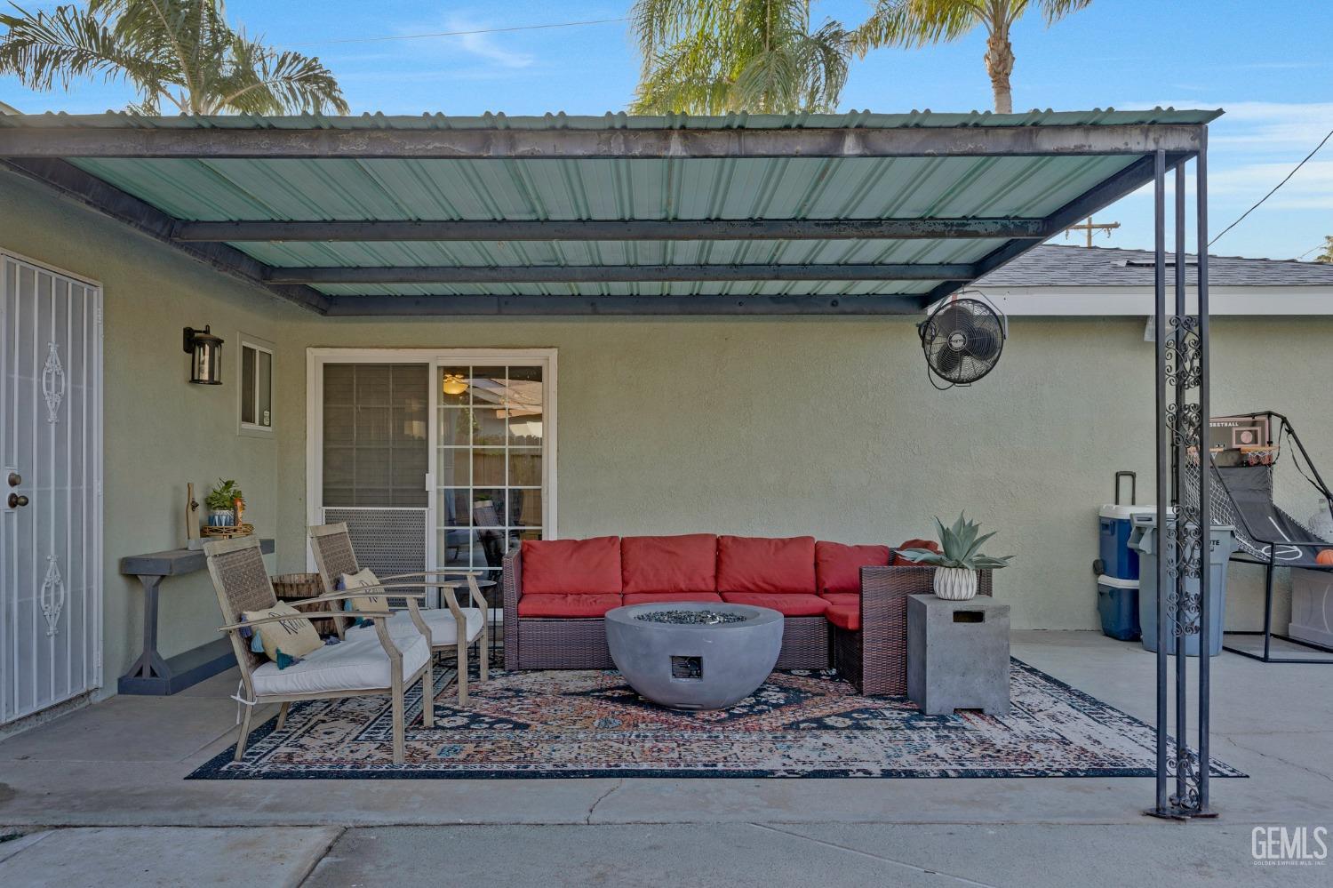 Undisclosed Address Bakersfield, CA 93306 - Photo 33 of 38 a front view of a house with seating space