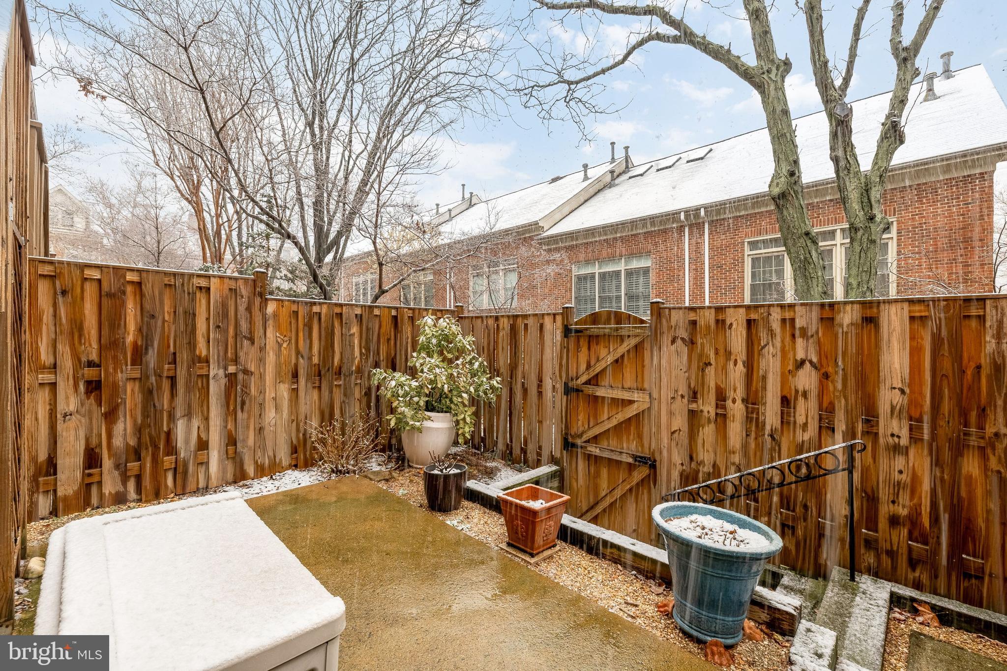 1503 North Colonial Terrace Arlington, VA 22209 - Photo 36 of 37 Enclosed Back Patio