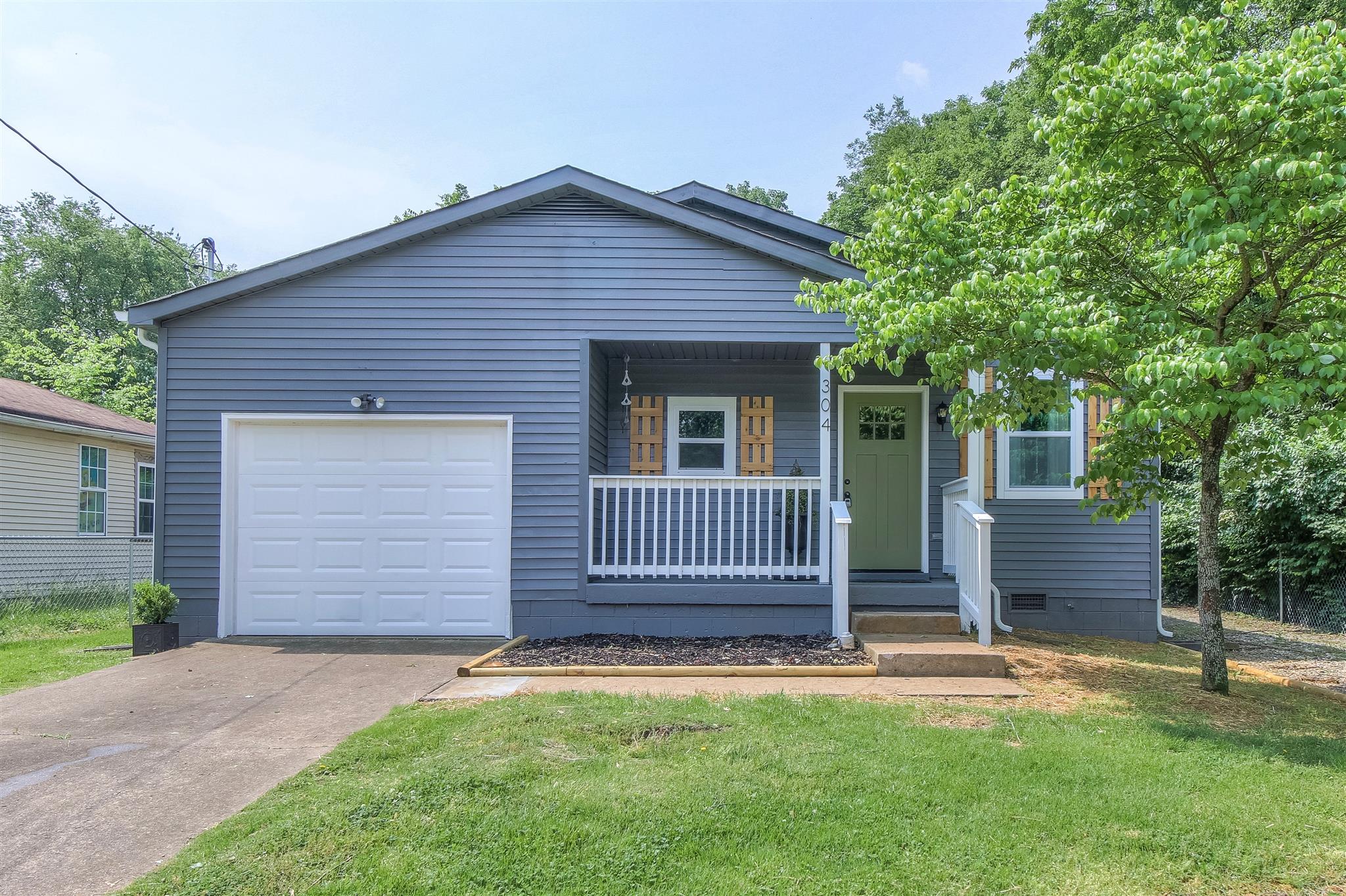 304 Warrior Road Madison, TN 37115 - Photo 1 of 16 Come home to this updated cottage with an attached one car garage.