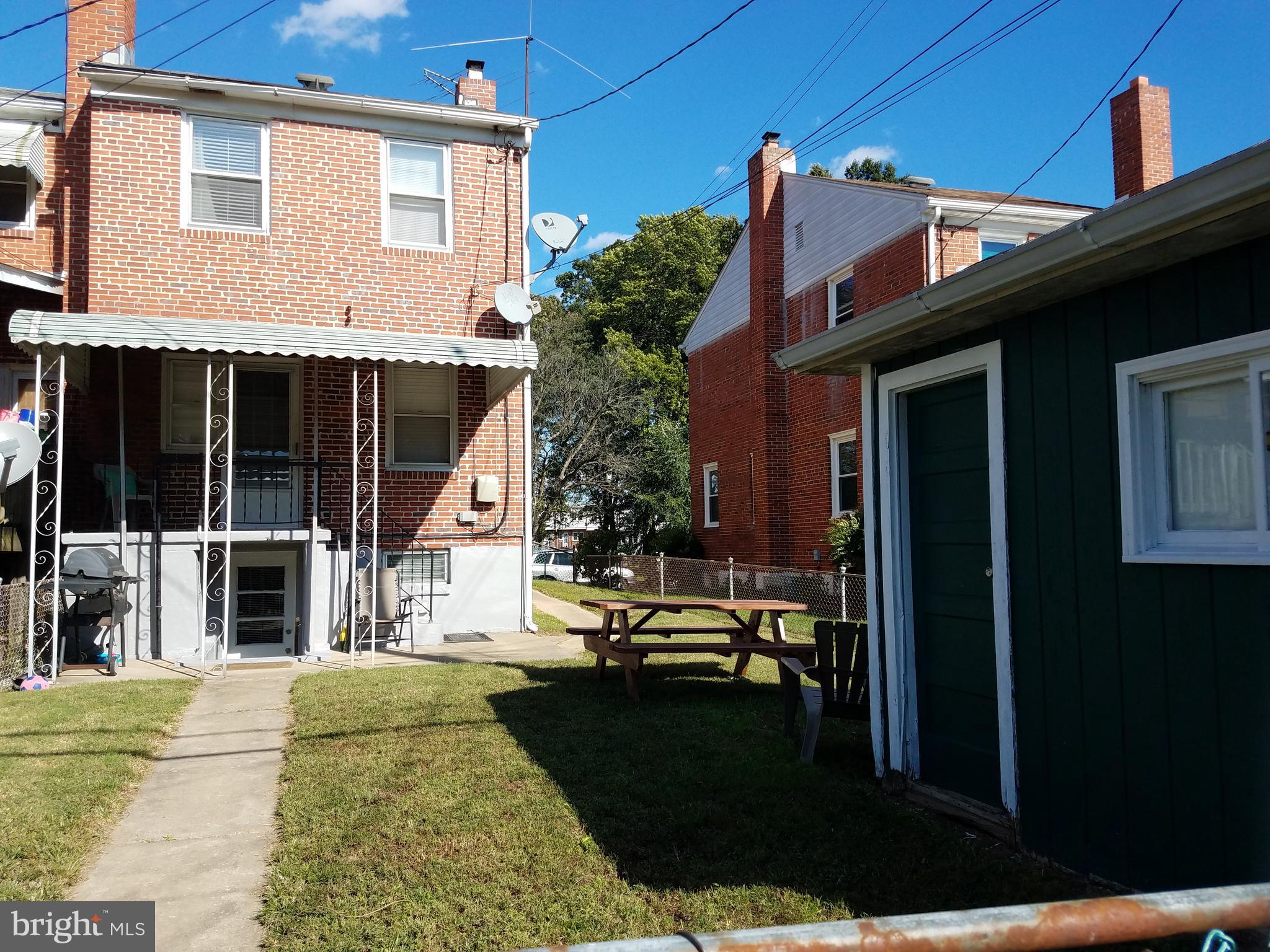58 Berkshire Road Baltimore, MD 21221 - Photo 33 of 41 a view of a house with a patio