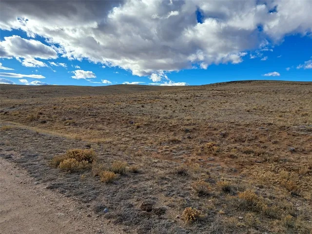 a view of an outdoor space and mountain view