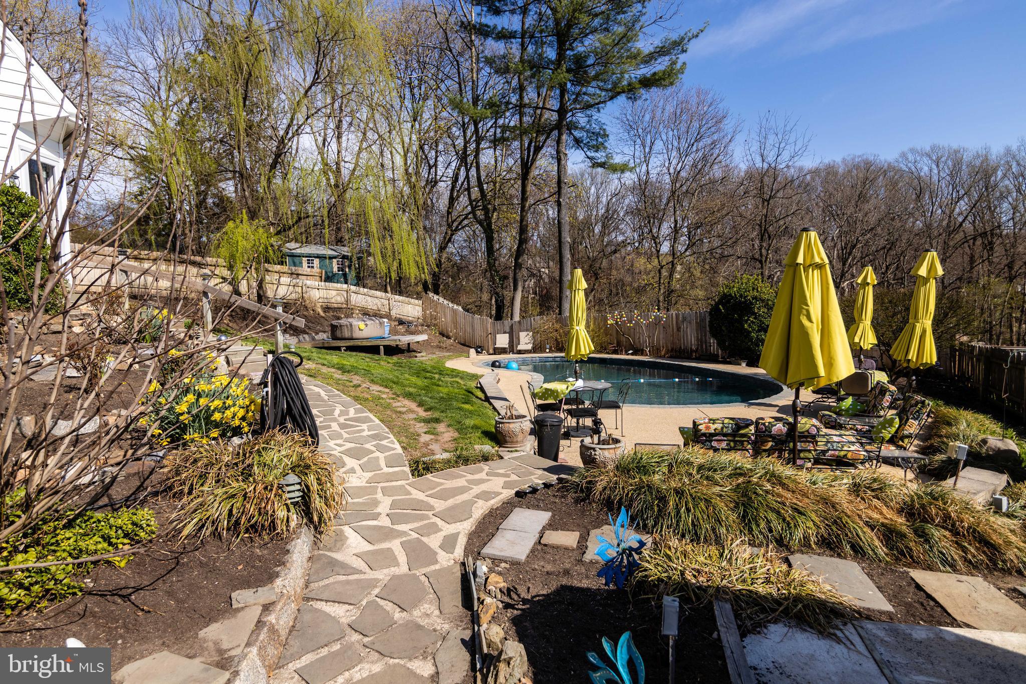 270 West Rose Tree Road Media, PA 19063 - Photo 37 of 42 Gorgeous hardscaping and pool