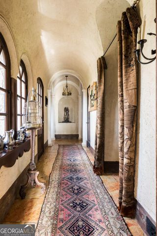 a view of a bunch of trees