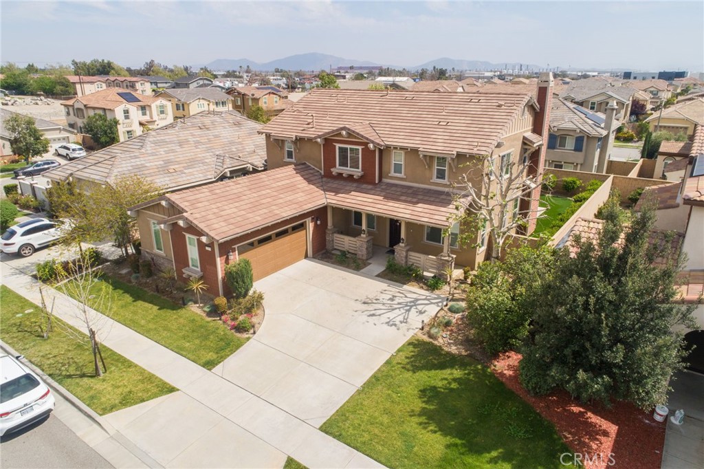 13243 Stanton Drive Rancho Cucamonga, CA 91739 - Photo 40 of 53 an aerial view of a house