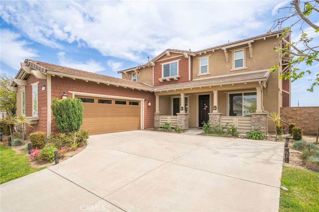 13243 Stanton Drive Rancho Cucamonga, CA 91739 - Photo 4 of 53 front view of house with a yard