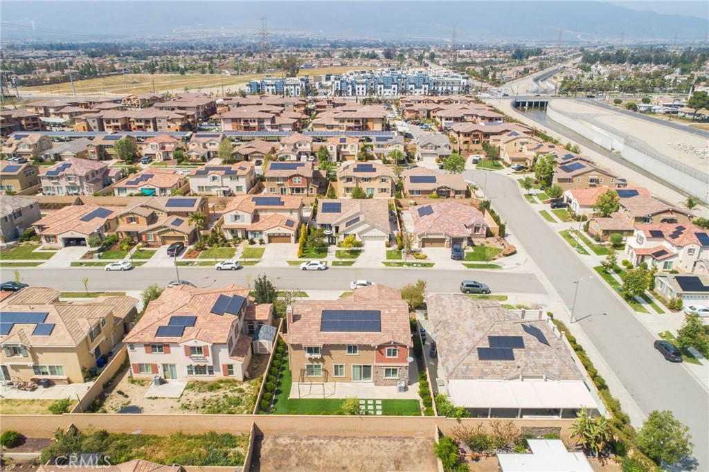 13243 Stanton Drive Rancho Cucamonga, CA 91739 - Photo 45 of 53 an aerial view of residential houses with outdoor space